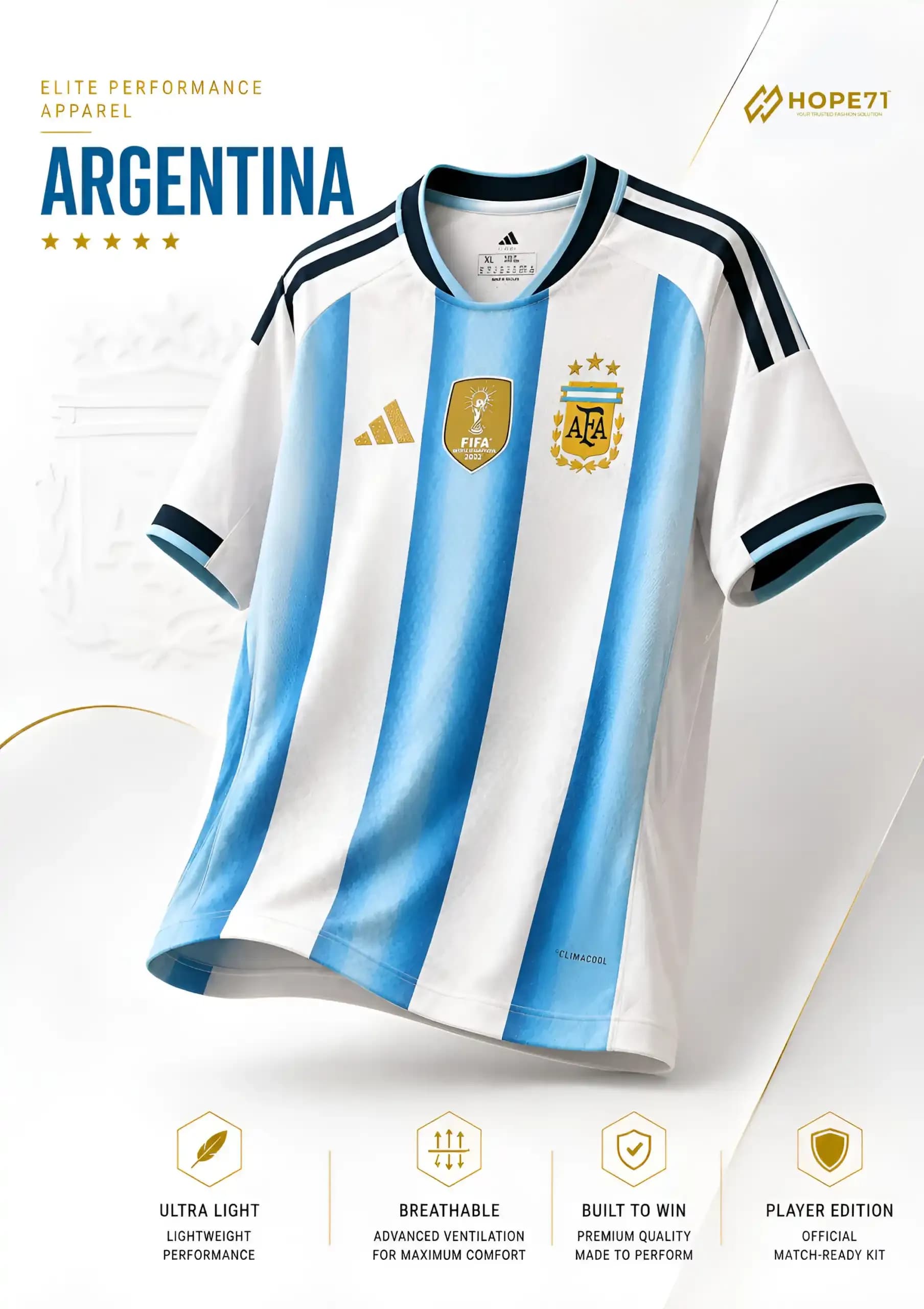 Argentina jersey Player edition-2026
