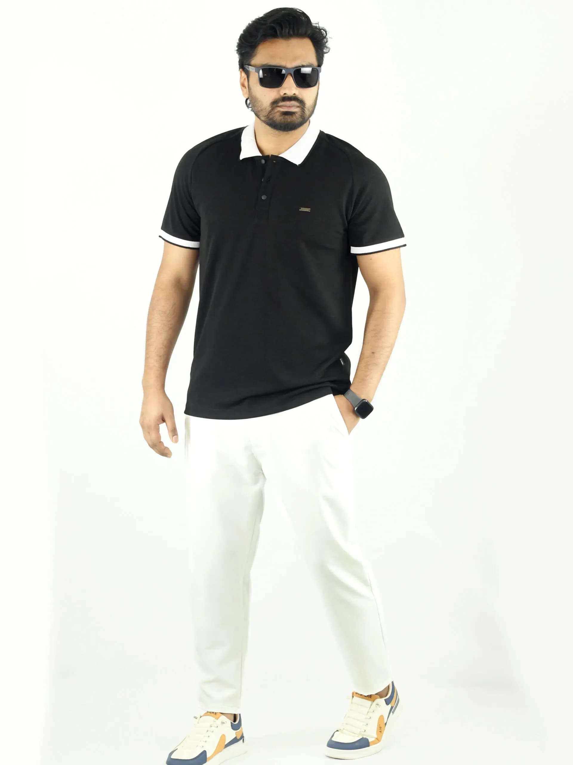 Comfort Polo-Black thumbnail 2