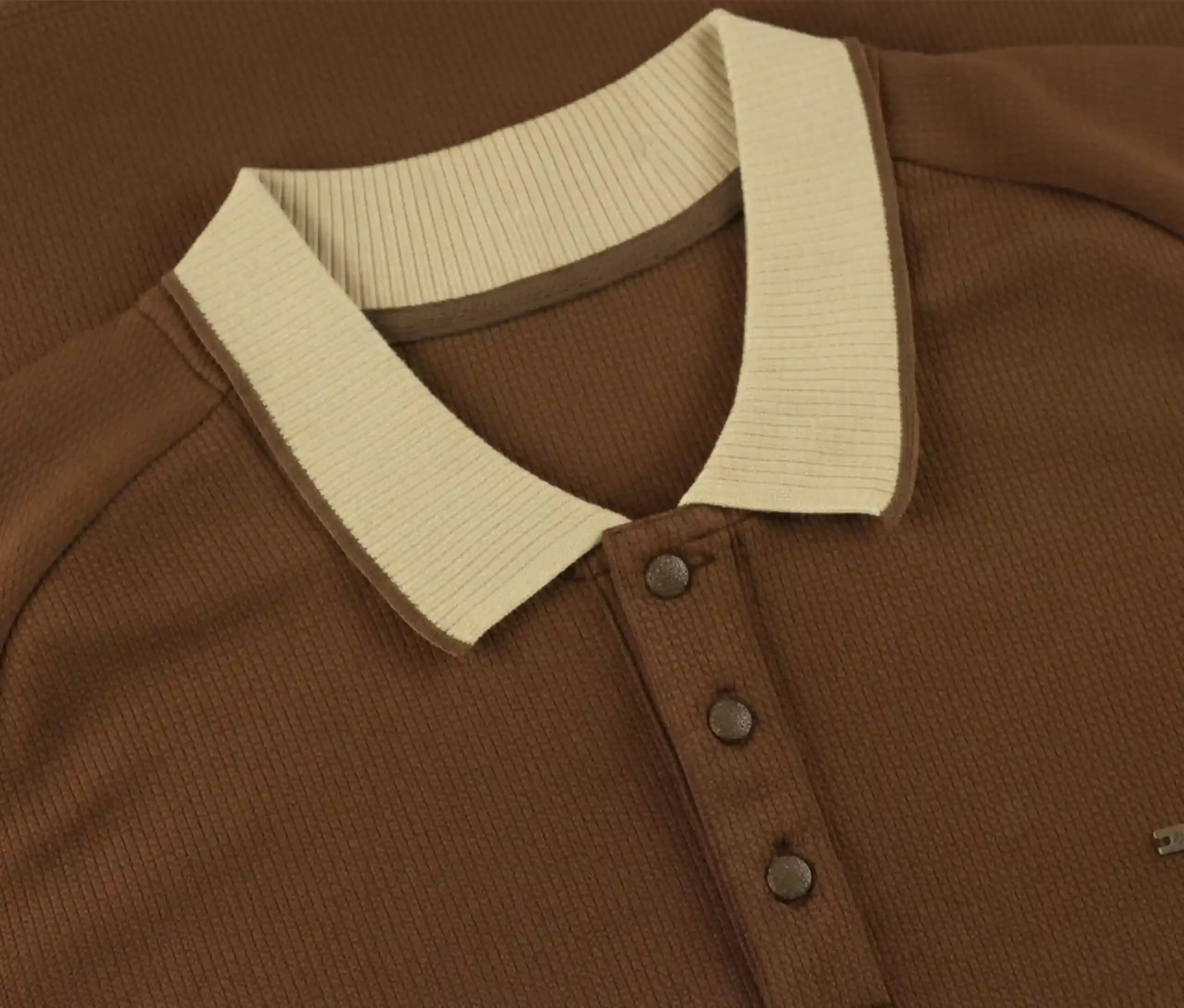 Comfort Polo-Brown thumbnail 2