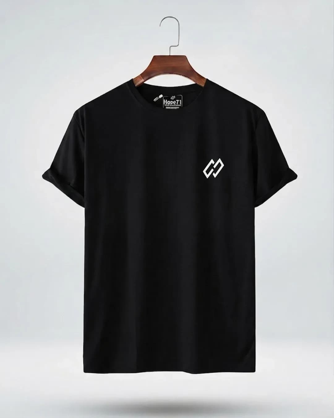 Cotton Comfort T-Shirt ( Black )
