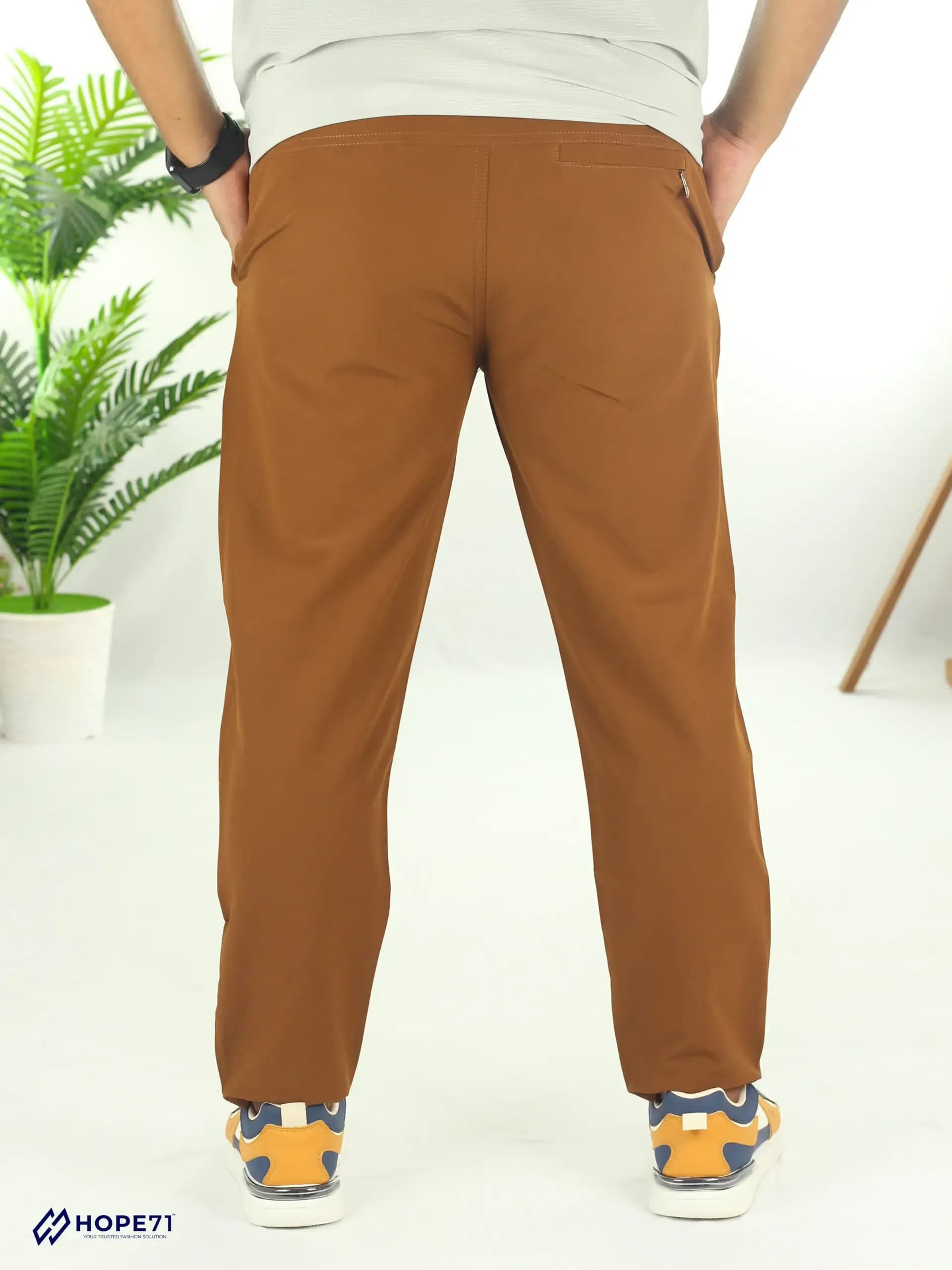 Hybrid Pant-Camel Brown thumbnail 2