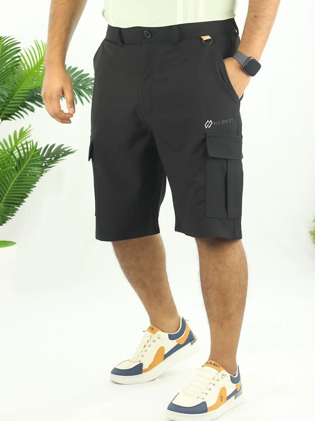 Hybrid Shorts Black