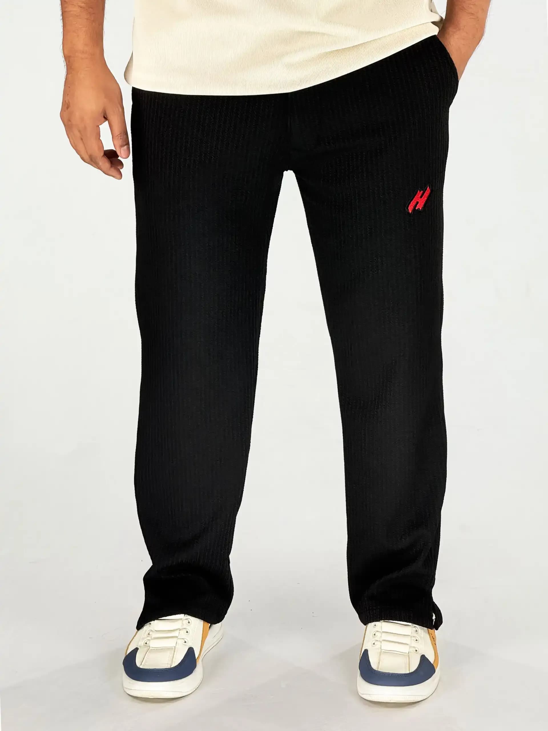 Low cut Baggy - Regular Fit - Black