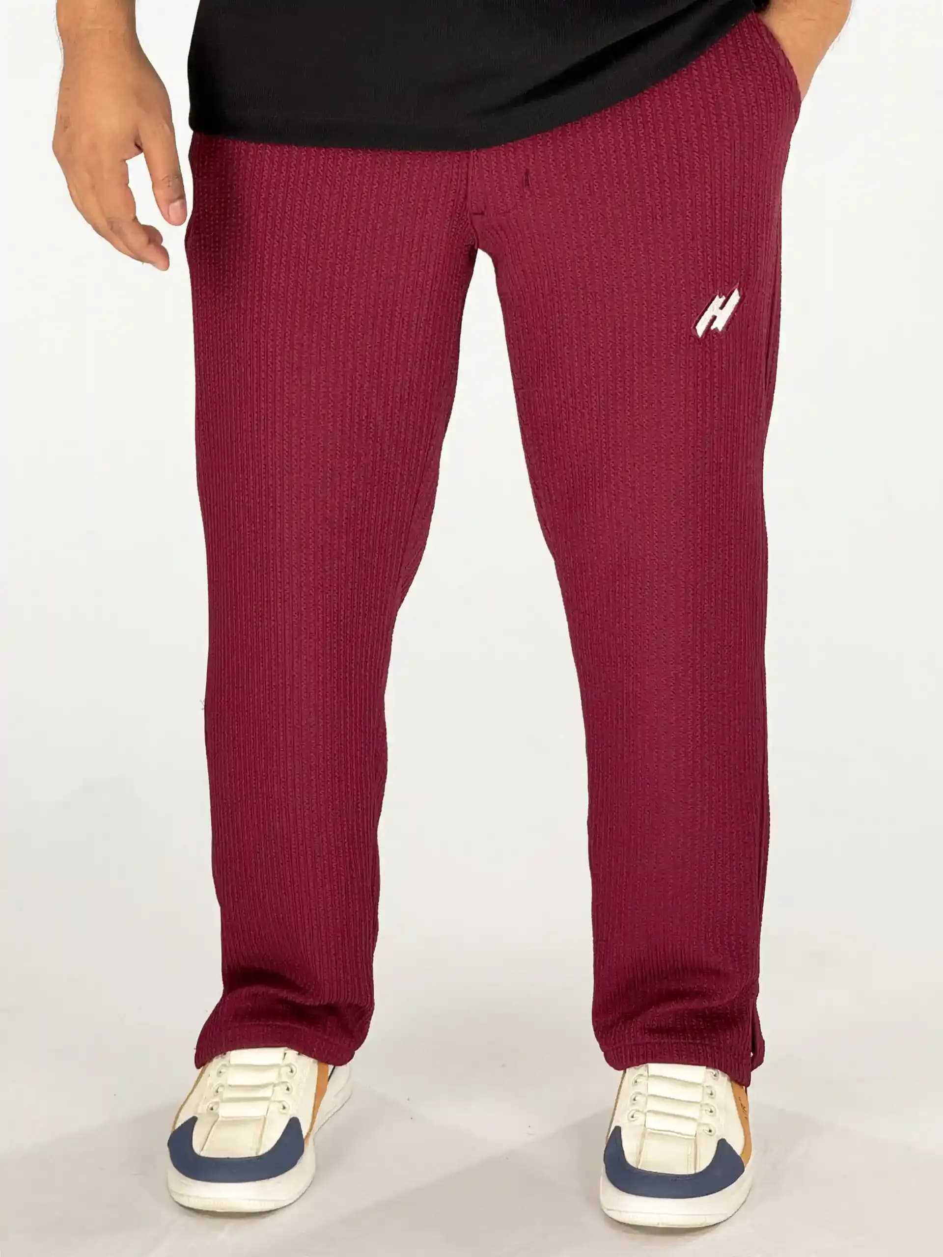 Low cut Baggy - Regular Fit - Merlot