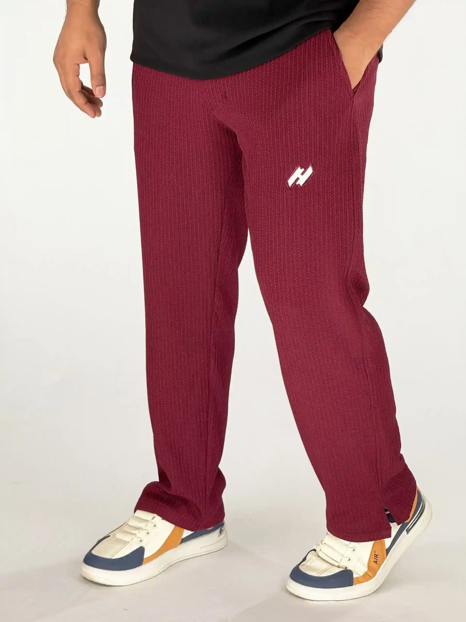 Low cut Baggy - Regular Fit - Merlot thumbnail 2