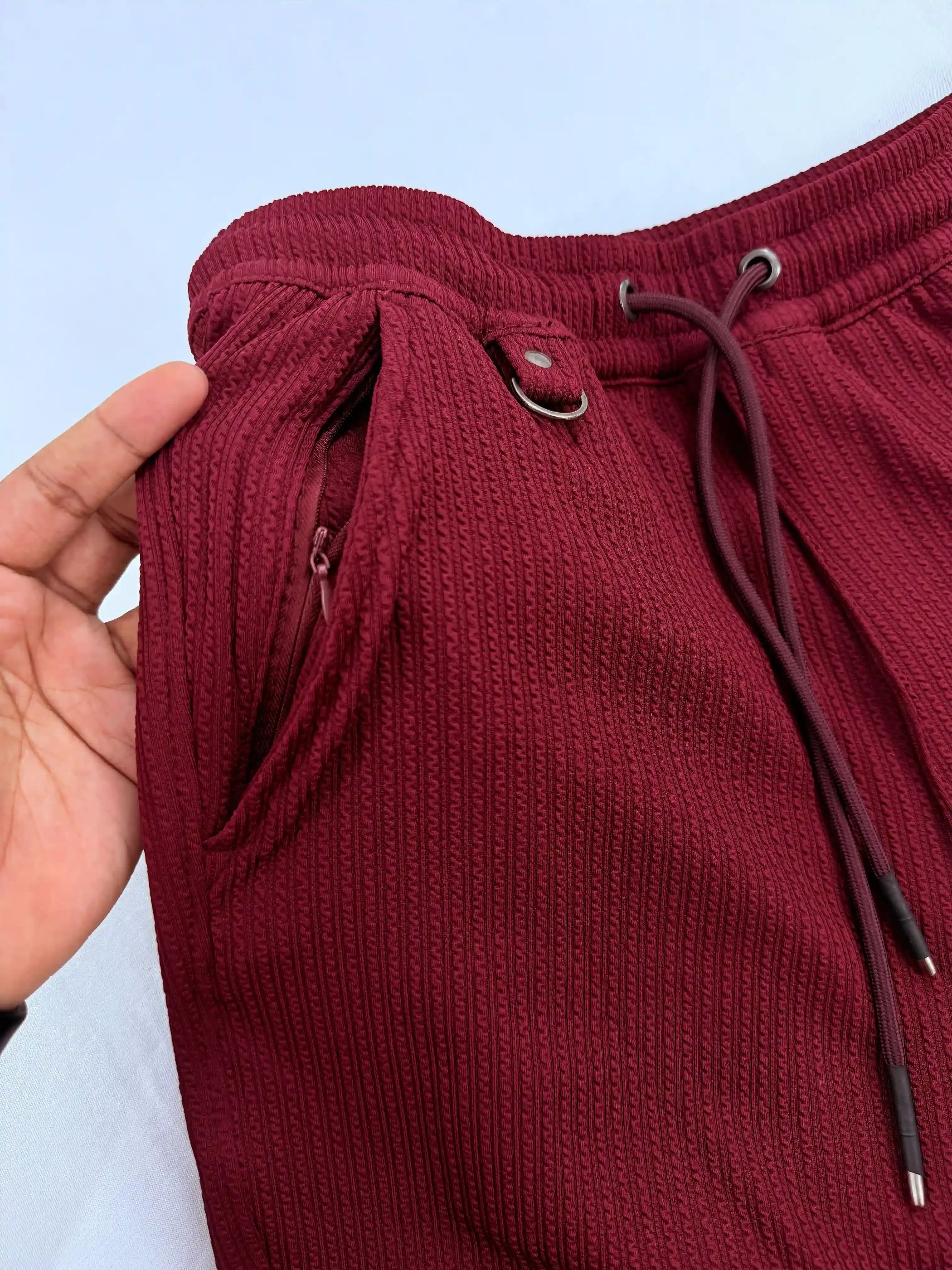 Low cut Baggy - Regular Fit - Merlot thumbnail 3