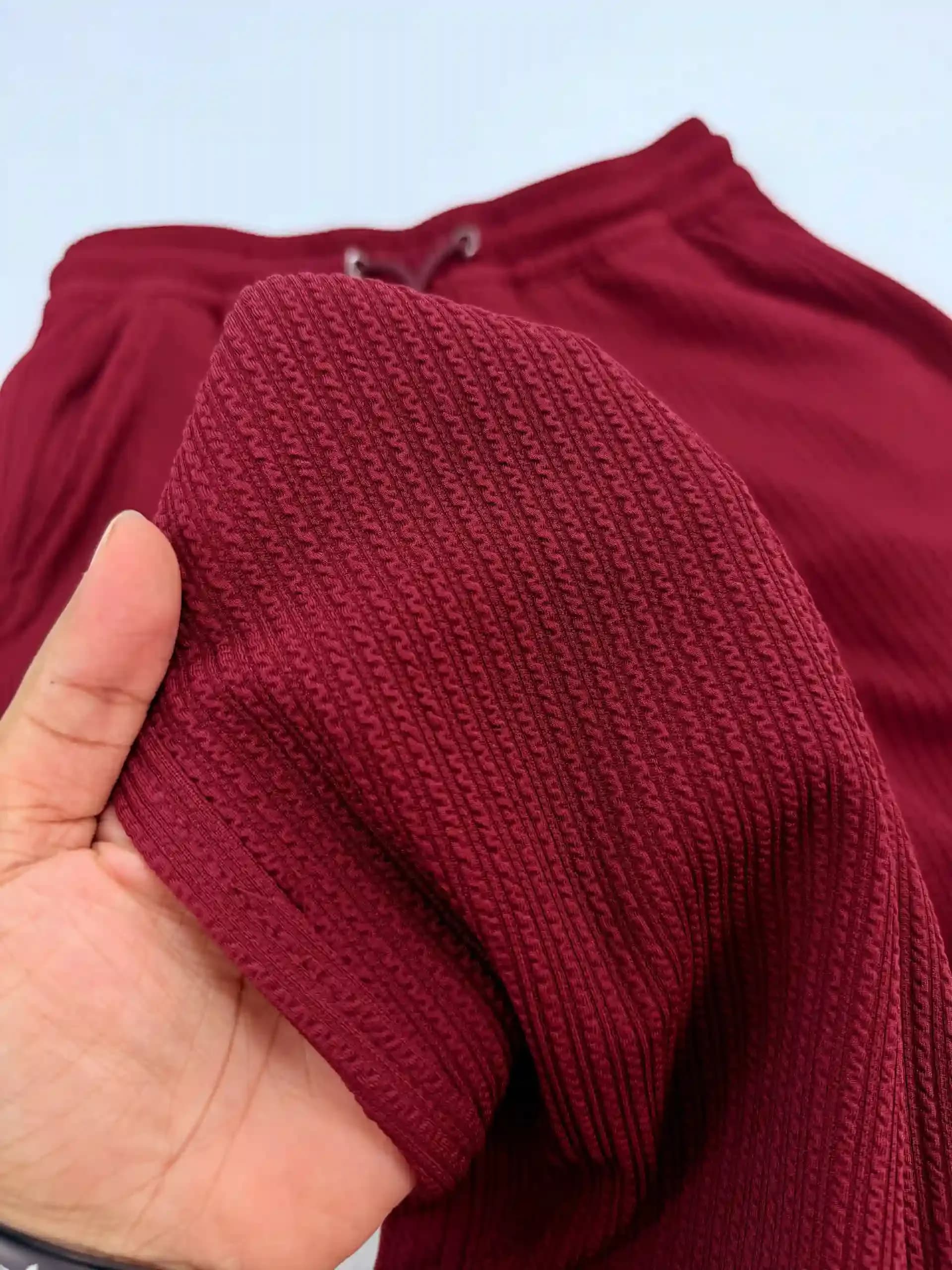Low cut Baggy - Regular Fit - Merlot thumbnail 4