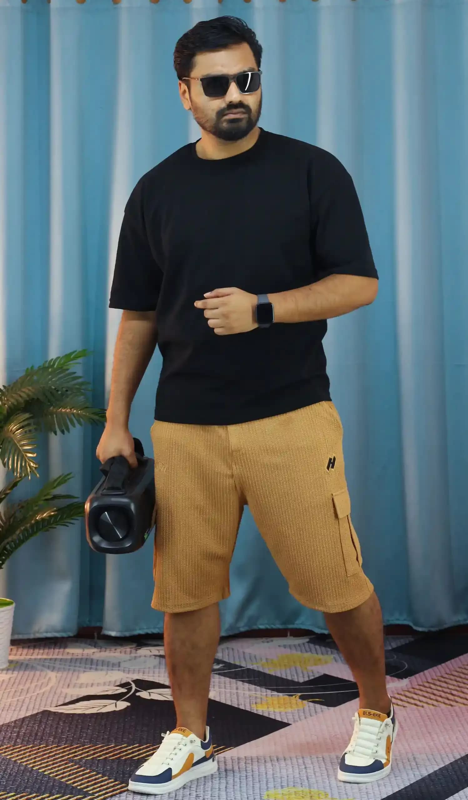 Super Luxury Brown Shorts thumbnail 3