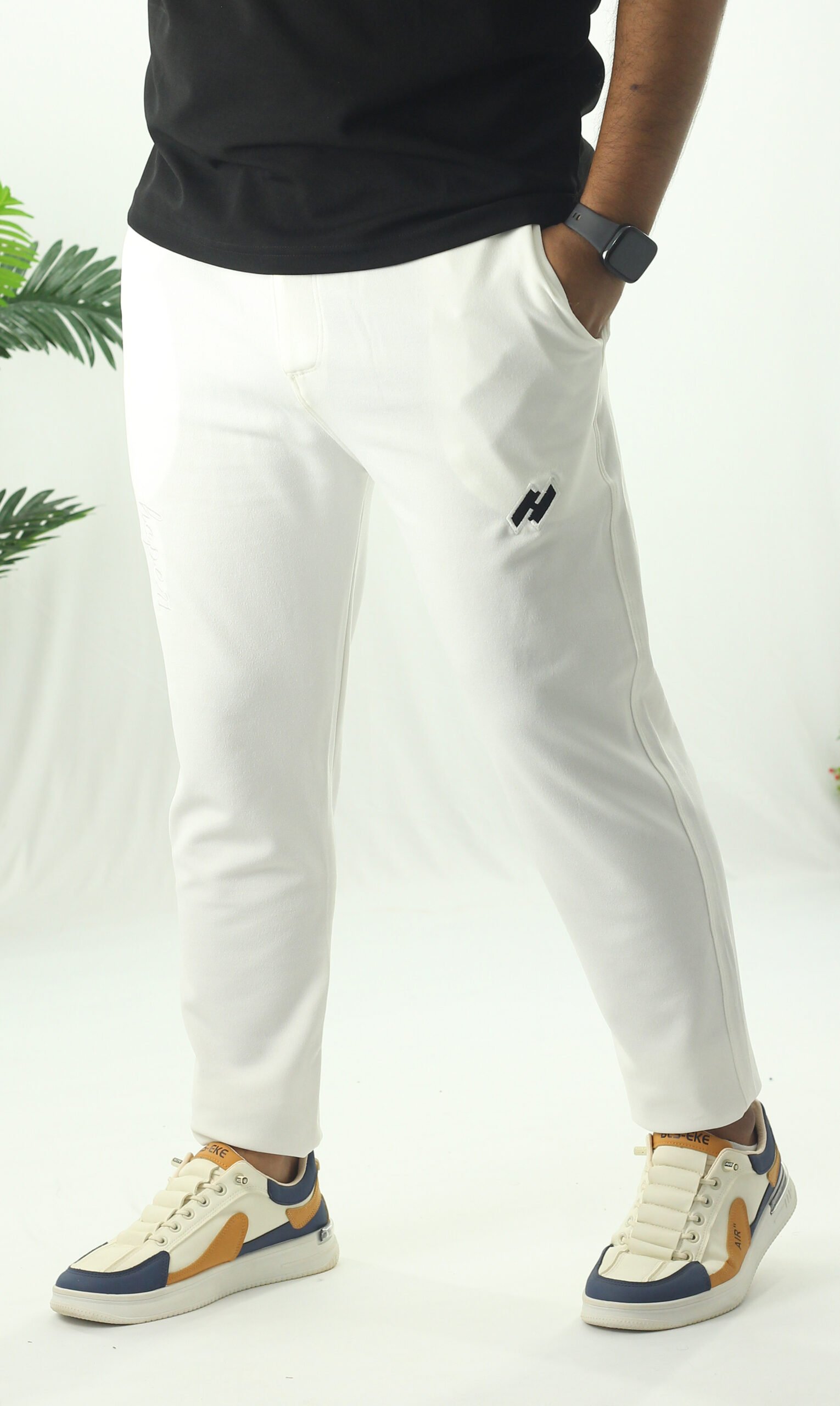 white f White Luxury Trouser - Image 1