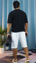 Super Luxury White shorts - Image 2