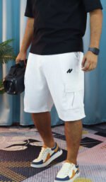 Super Luxury White shorts