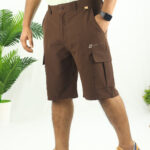 Hybrid Shorts Coffee