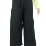 Wide Leg Pants-Kohl Black