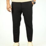 Formal Adjustable waist Pant- ( Black )
