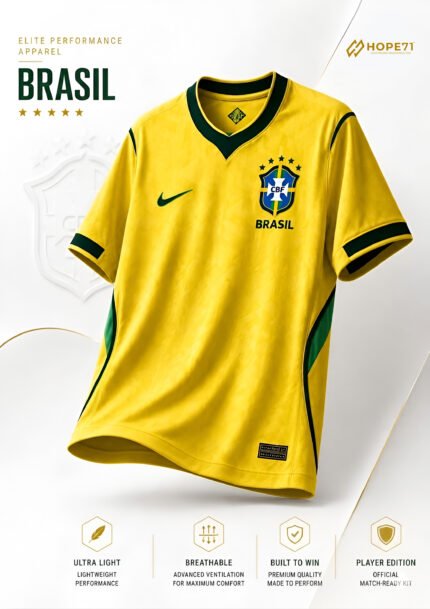 Brazil jersey Player edition-2026